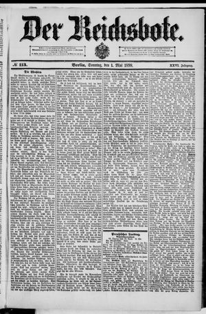 Der Reichsbote vom 01.05.1898