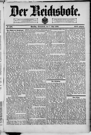 Der Reichsbote vom 07.05.1898