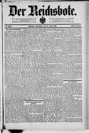 Der Reichsbote vom 14.05.1898