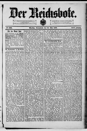 Der Reichsbote on May 28, 1898