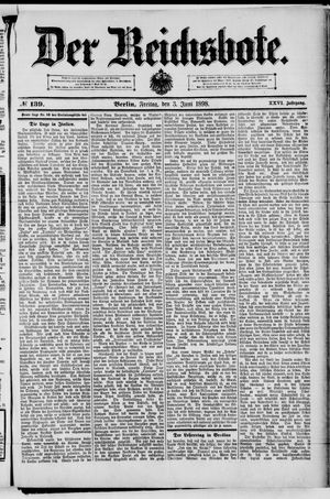 Der Reichsbote on Jun 3, 1898