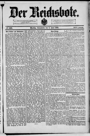 Der Reichsbote vom 04.06.1898