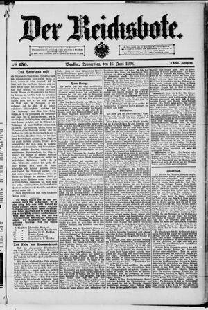 Der Reichsbote on Jun 16, 1898