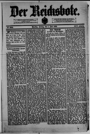 Der Reichsbote vom 01.07.1898