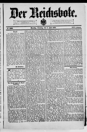 Der Reichsbote vom 03.07.1898
