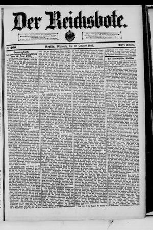 Der Reichsbote vom 19.10.1898
