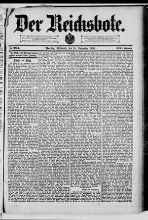 Der Reichsbote vom 16.11.1898