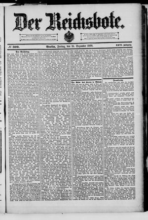 Der Reichsbote vom 16.12.1898