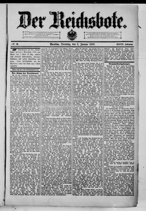 Der Reichsbote vom 03.01.1899