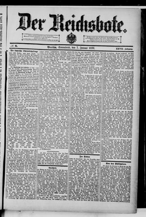Der Reichsbote on Jan 7, 1899