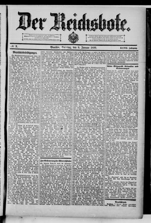 Der Reichsbote vom 08.01.1899