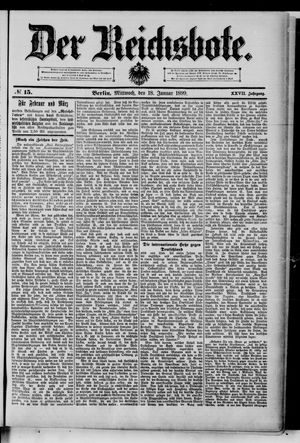 Der Reichsbote vom 18.01.1899