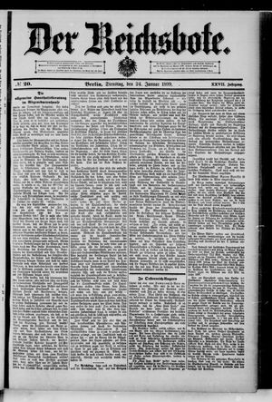 Der Reichsbote vom 24.01.1899