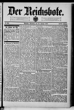 Der Reichsbote on Jan 25, 1899