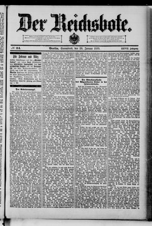 Der Reichsbote vom 28.01.1899