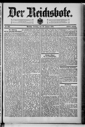 Der Reichsbote on Jan 29, 1899