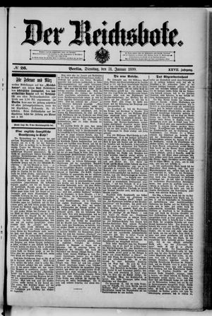Der Reichsbote vom 31.01.1899