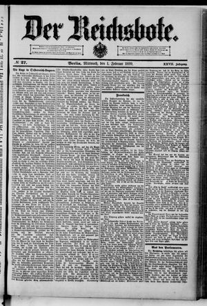 Der Reichsbote vom 01.02.1899
