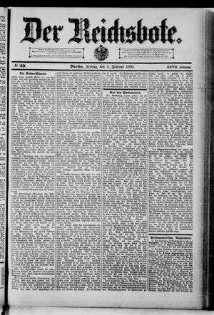 Der Reichsbote on Feb 3, 1899