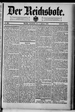 Der Reichsbote on Feb 4, 1899
