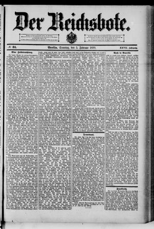 Der Reichsbote vom 05.02.1899