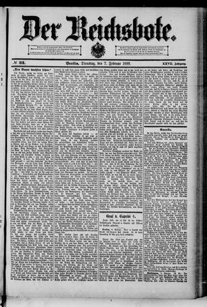 Der Reichsbote vom 07.02.1899