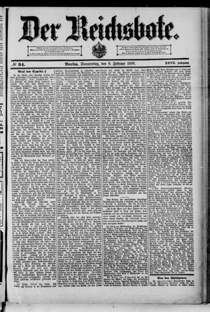 Der Reichsbote on Feb 9, 1899