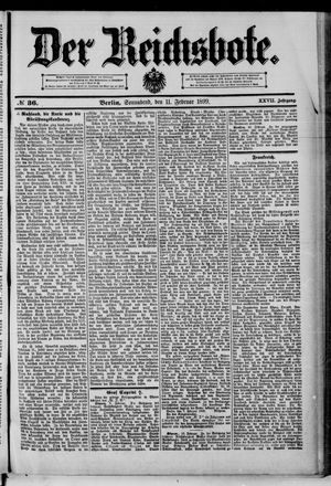 Der Reichsbote vom 11.02.1899