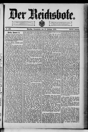 Der Reichsbote on Feb 18, 1899