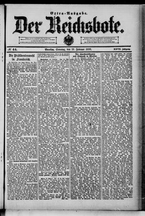 Der Reichsbote vom 19.02.1899