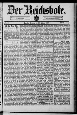 Der Reichsbote vom 26.02.1899