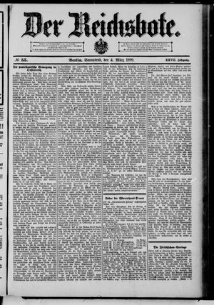 Der Reichsbote vom 04.03.1899