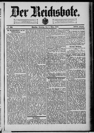 Der Reichsbote vom 05.03.1899