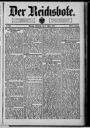 Der Reichsbote vom 08.03.1899