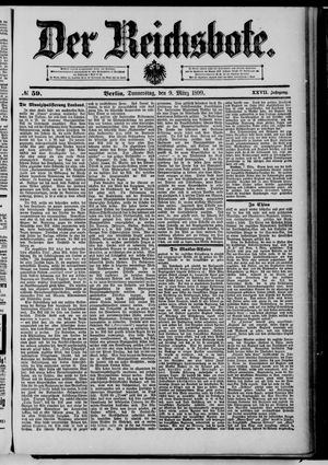 Der Reichsbote vom 09.03.1899