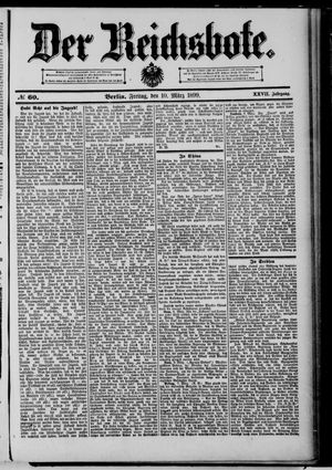Der Reichsbote vom 10.03.1899