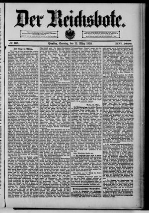 Der Reichsbote on Mar 12, 1899