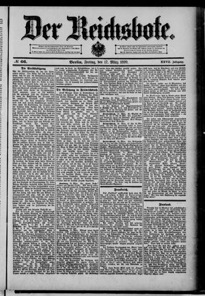 Der Reichsbote vom 17.03.1899