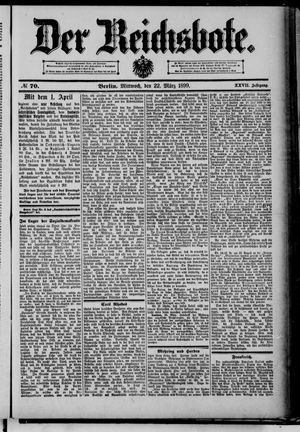 Der Reichsbote vom 22.03.1899