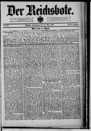 Der Reichsbote vom 30.03.1899