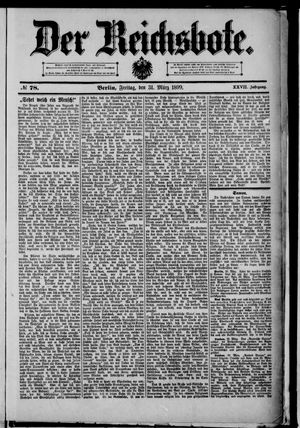 Der Reichsbote vom 31.03.1899