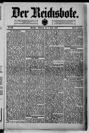 Der Reichsbote on Apr 5, 1899