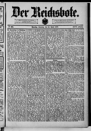 Der Reichsbote vom 16.04.1899