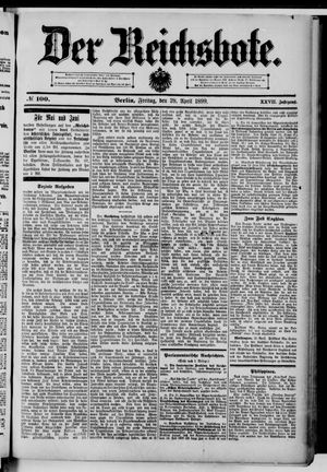 Der Reichsbote vom 28.04.1899