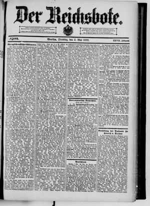 Der Reichsbote on May 2, 1899