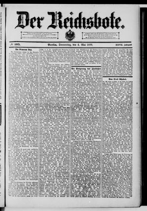 Der Reichsbote vom 04.05.1899