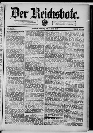 Der Reichsbote vom 07.05.1899