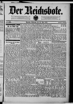 Der Reichsbote on May 24, 1899