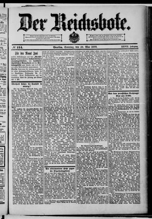 Der Reichsbote on May 28, 1899