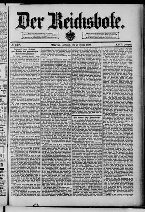 Der Reichsbote on Jun 2, 1899